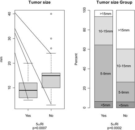 Tumor Size Chart