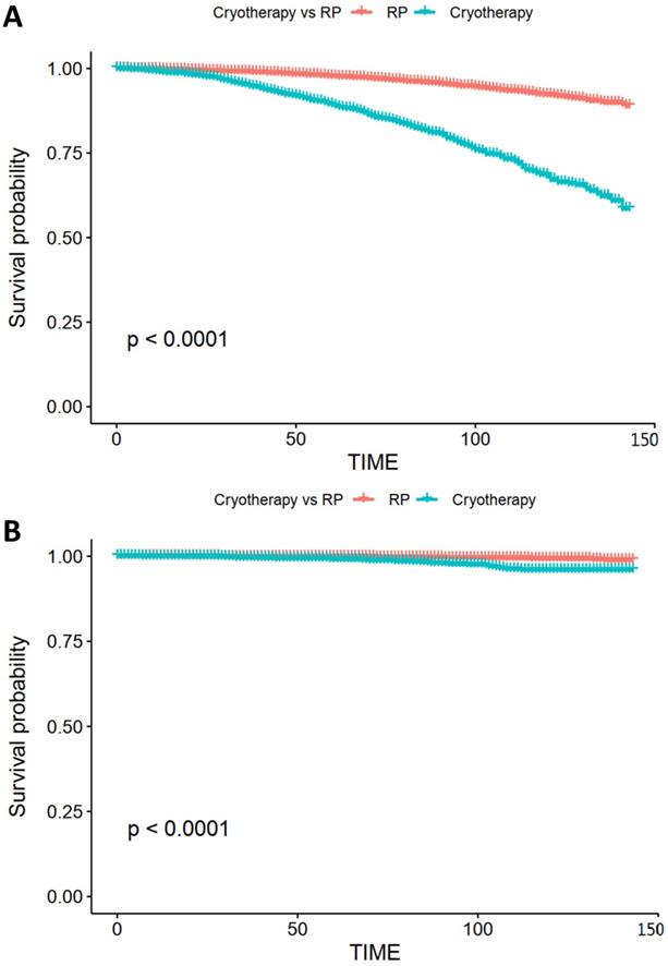 Cryotherapy Shows No Inferiority Compared With Radical Prostatectomy For Low Risk And Intermediate Risk Localized Prostate Cancer A Real World Study From The Seer Database